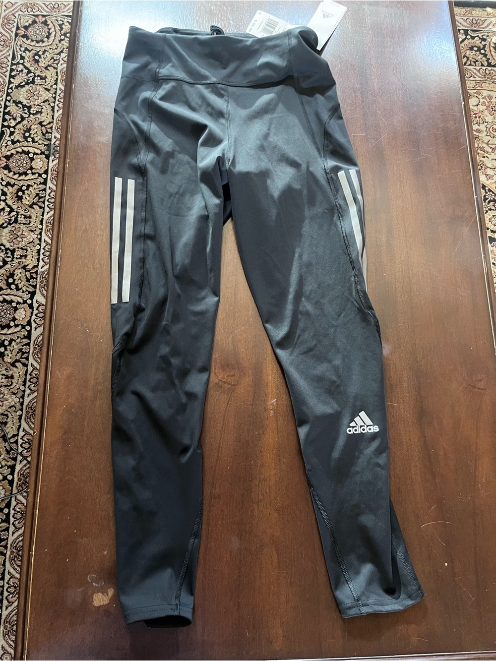 NEW WITH TAG —adidas Black Running Carrera 7/8 Tights Women